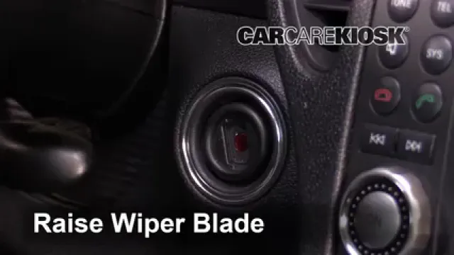 2009 Mercedes-Benz SLK300 3.0L V6 Balais essuie-glace avant Changer les balais des essuie-glace